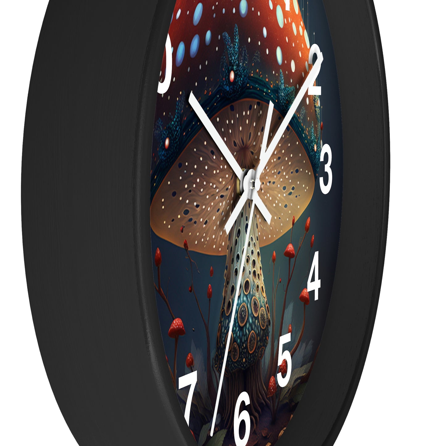 Amanita Dreams Wall Clock w/ numbers