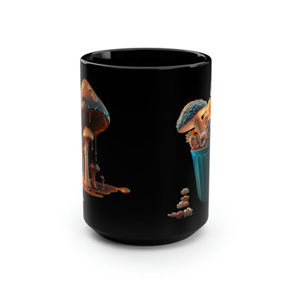 Magic Mushroom Mug #6, 15oz