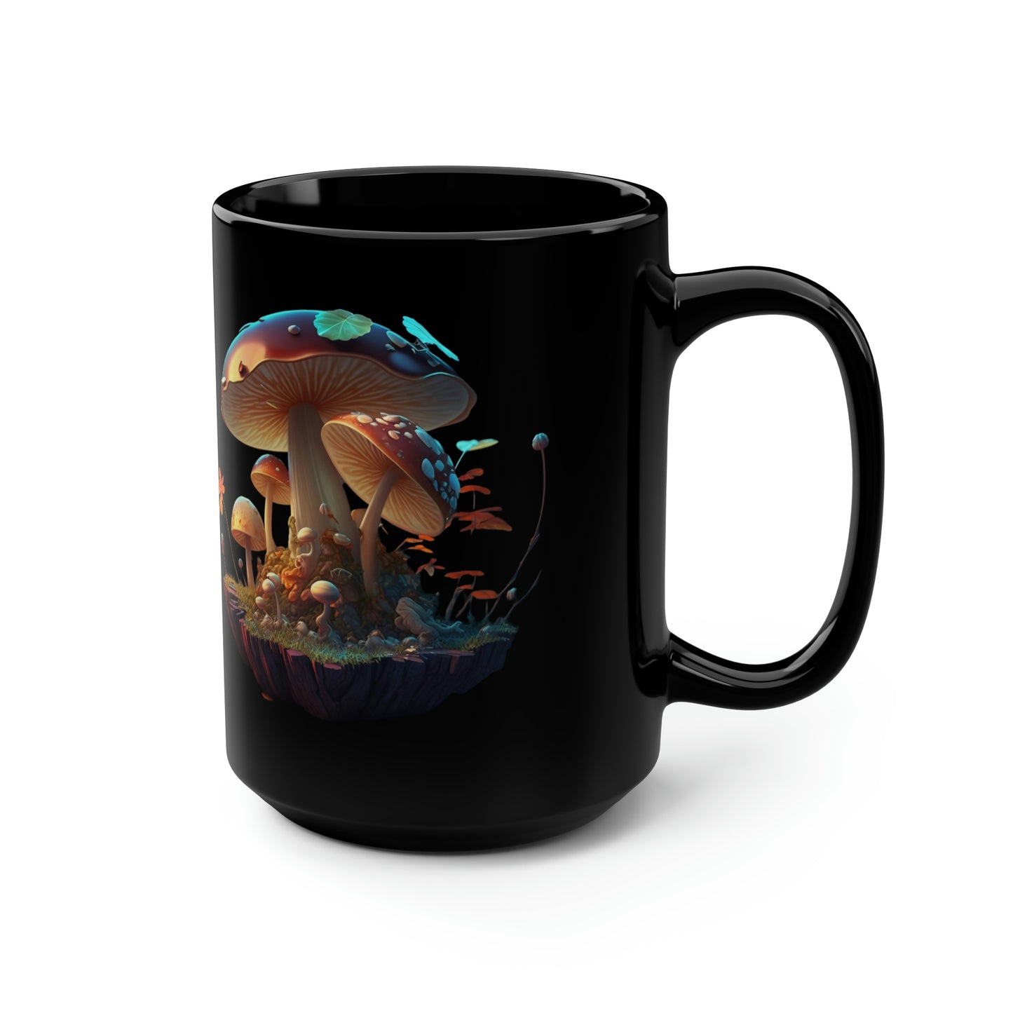 Magic Mushroom Mug #8, 15oz