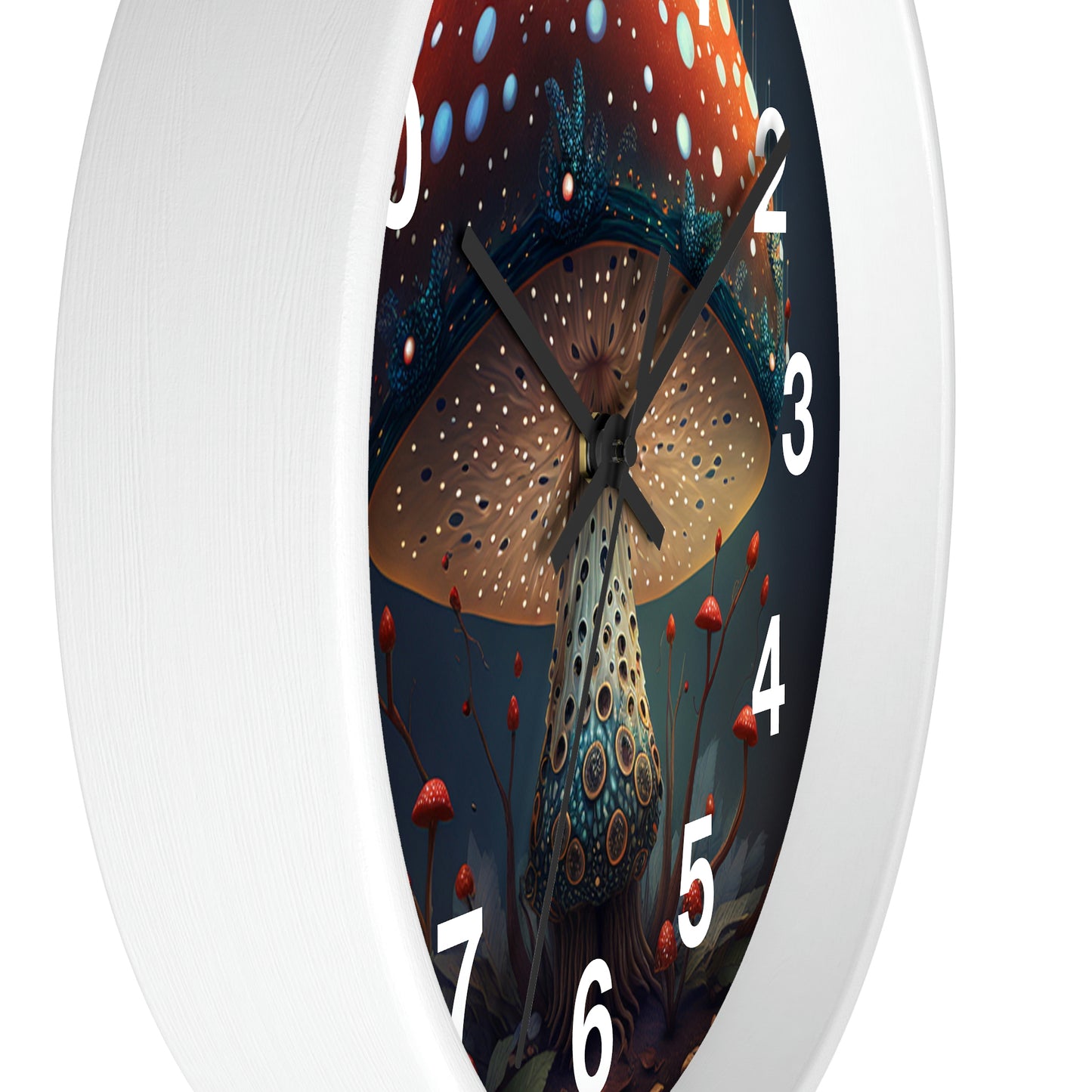 Amanita Dreams Wall Clock w/ numbers