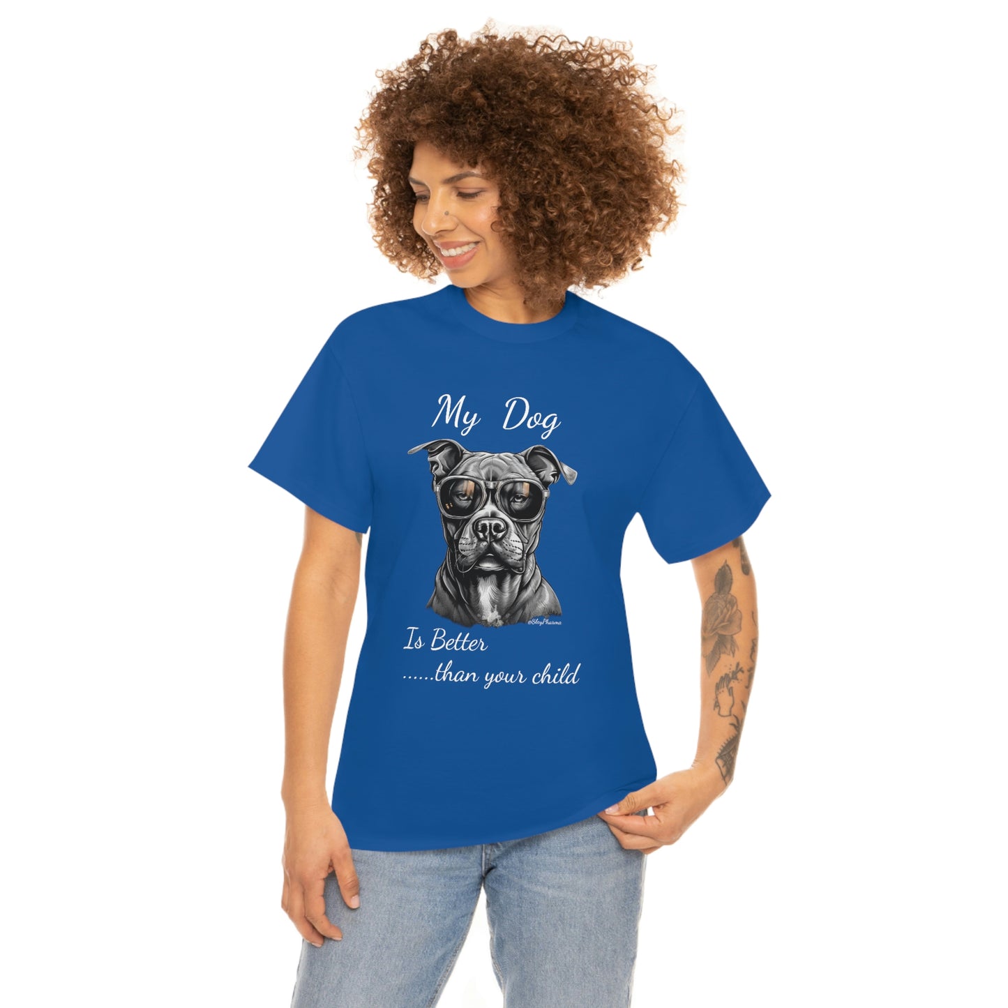 Pitbulls are better than kids Festival T-Shirt