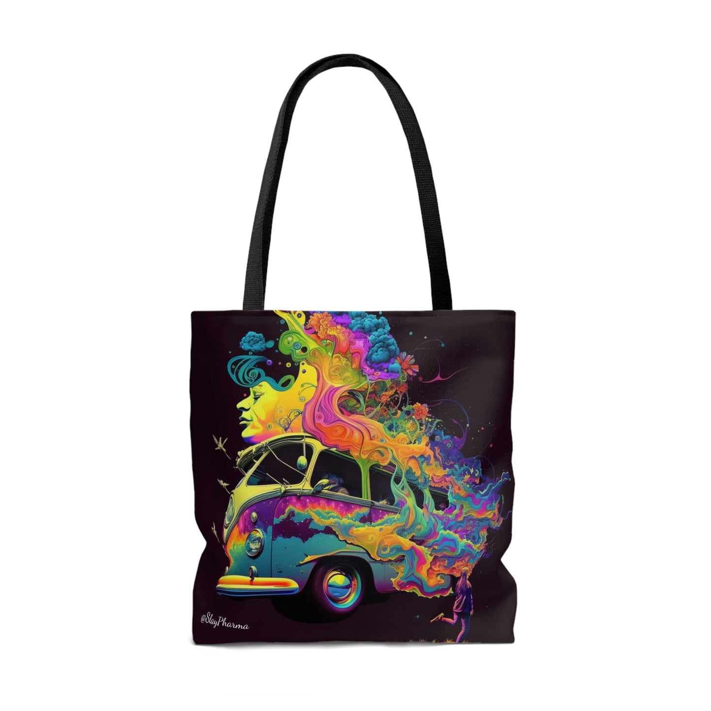 Two tone Volkswagen van Tote bag