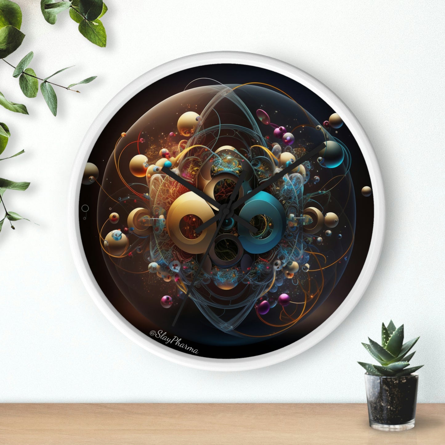 Atomic Wall Clock #4 no marks