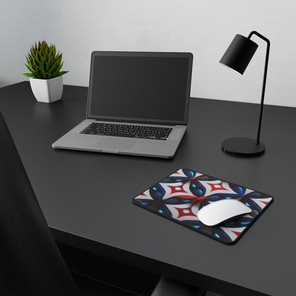 Asian American Red White & Blue Diamonds Mouse Pad