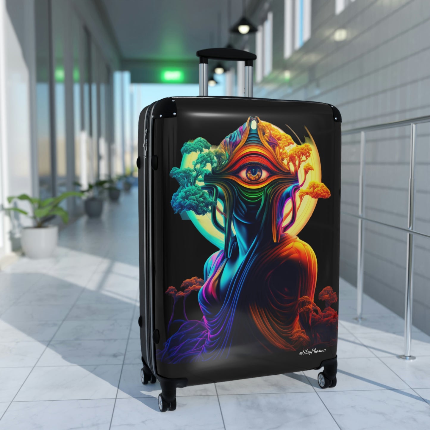 "I Become What I Might Be" Suitcase