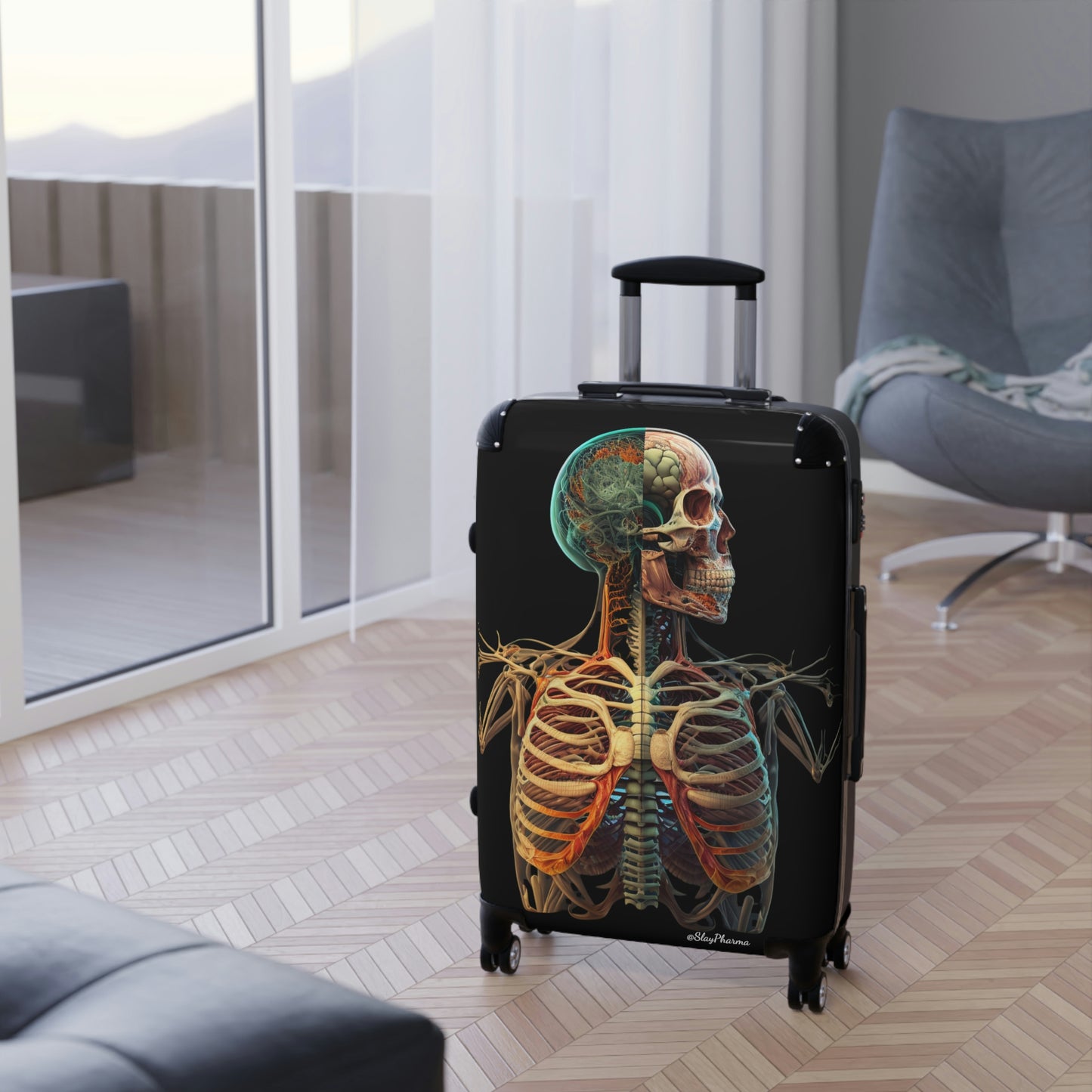 "Dead Man Rolling" Suitcases