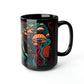 Alice Magic Mushroom Mug, 15oz