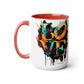 We all Rely on Love Coffee Mug, 15oz