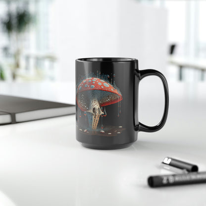 Magic Mushroom Mug #2, 15oz