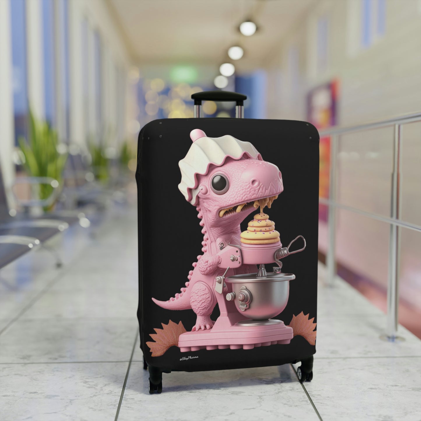 Dinosaur Baker Luggage Cover #3