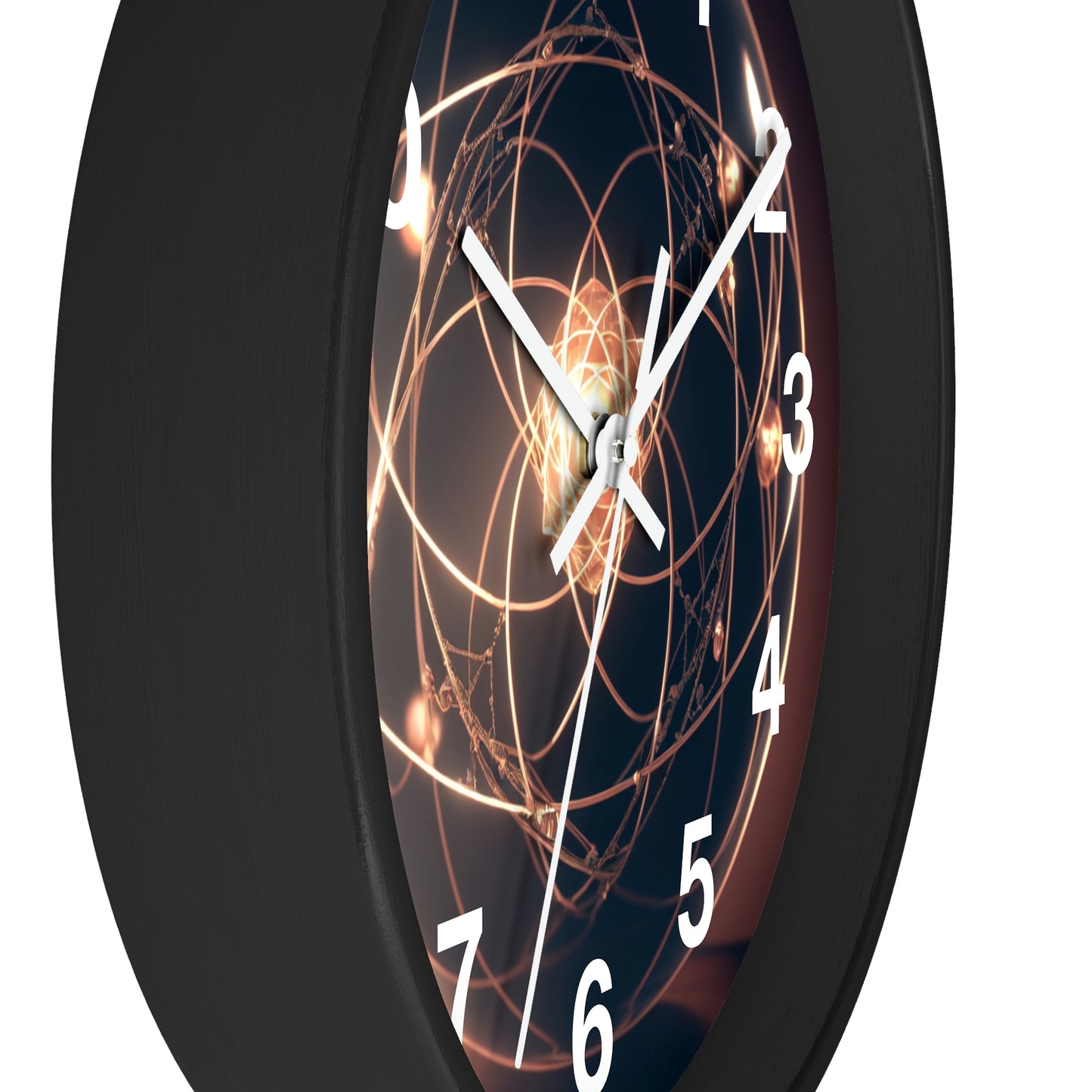 Atomic Wall Clock #1 lines