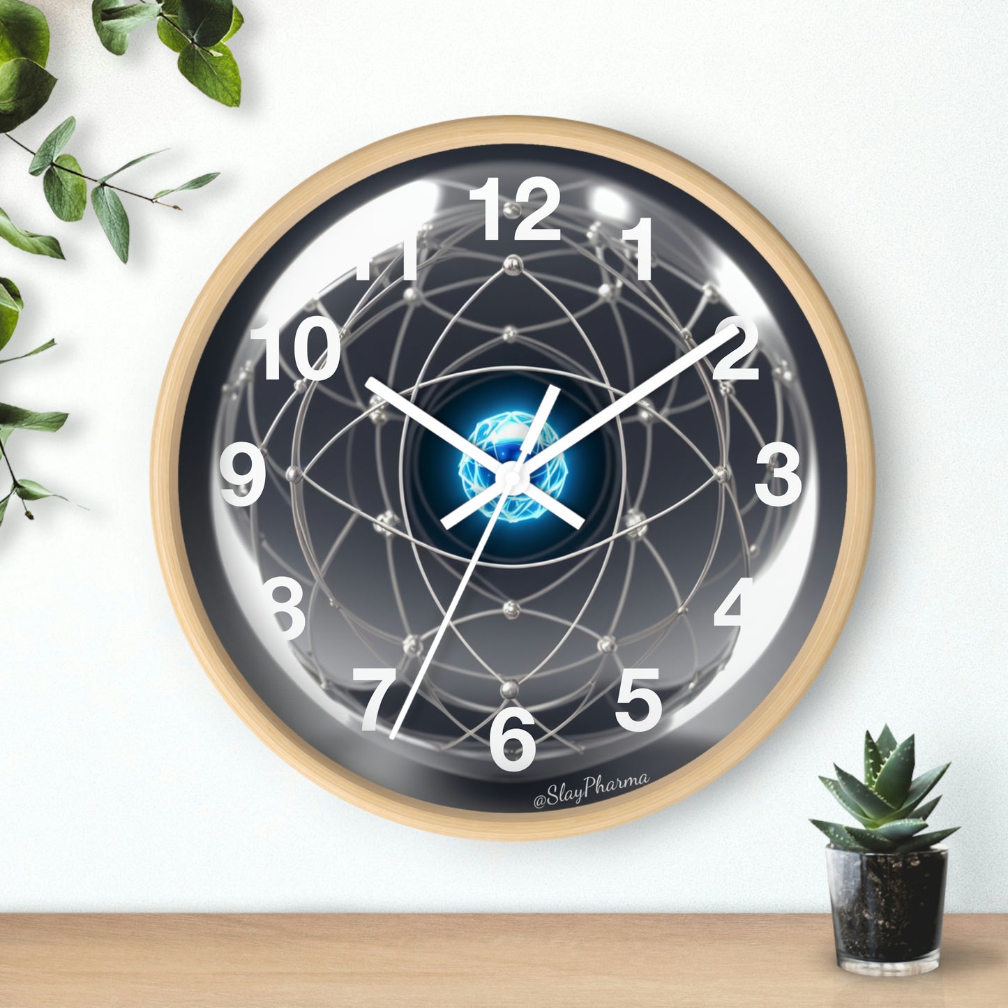 Atomic Wall Clock #2 numbers