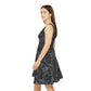 Floral Pattern Women's Skater Dress #18