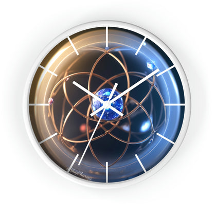 Atomic Wall Clock #3 lines