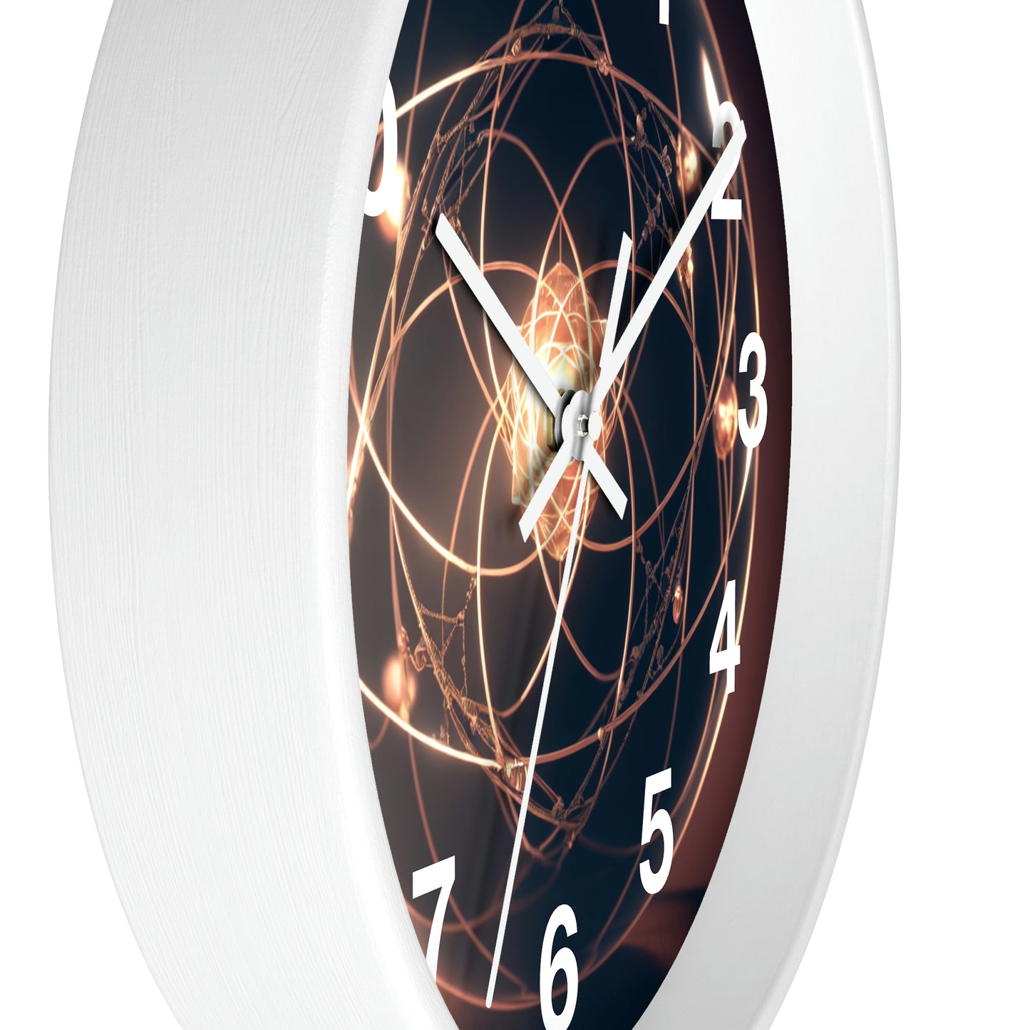 Atomic Wall Clock #1 lines