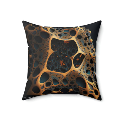 Geometric Fractal Pattern Pillow