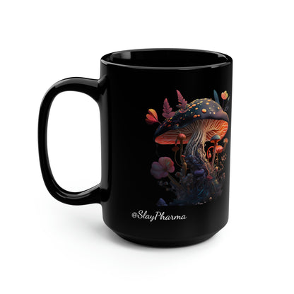 Magic Mushroom Mug #8, 15oz