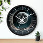 Lunar dreams Wall Clock w/ lines