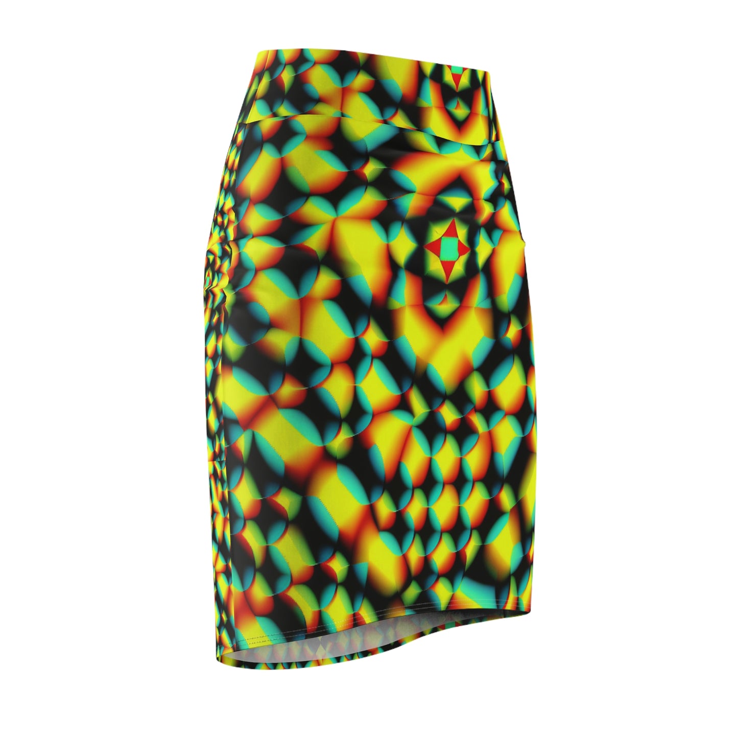 Triippy Illusion Women's Pencil Skirt