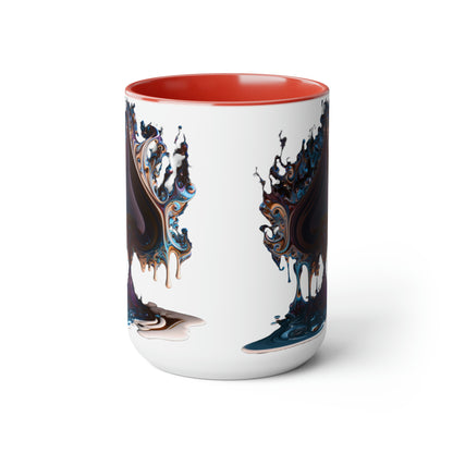 Black Spade Coffee Mug, 15oz