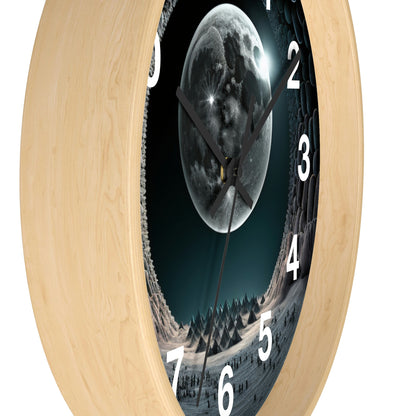 Lunar dreams Wall Clock w/ numbers