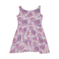 Floral Pattern Women's Skater Dress #6