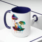 "Dripping with Potential" Mushroom Coffee Mug, 15oz