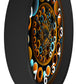 Geometric Wall Clock #9 w/ numbers