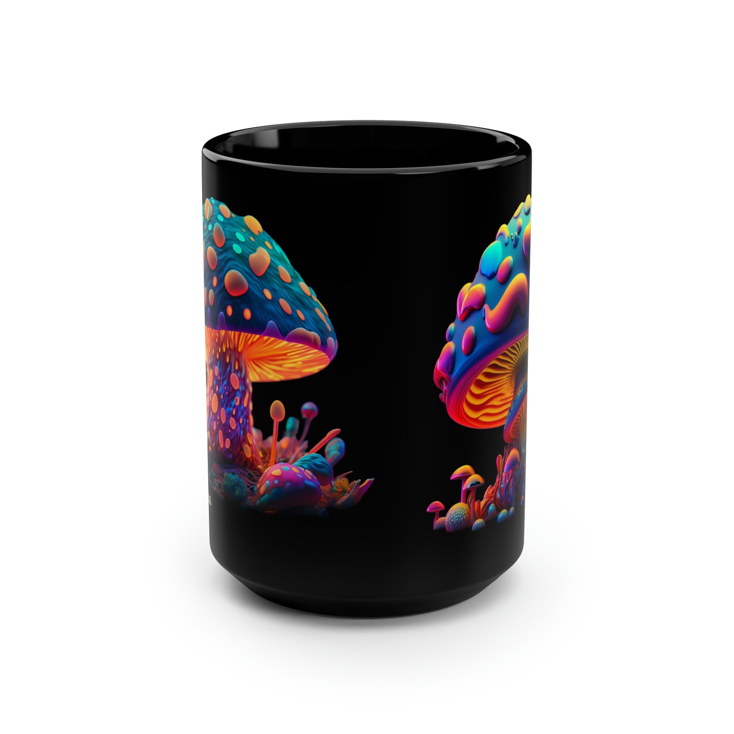 Magic Mushroom Mug #3, 15oz