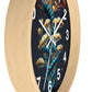 Infinite Mushroom DNA Wall Clock w/ numbers