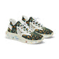 Geometric fractal pattern Sneakers Mens Mesh Shoes