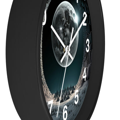 Lunar dreams Wall Clock w/ numbers
