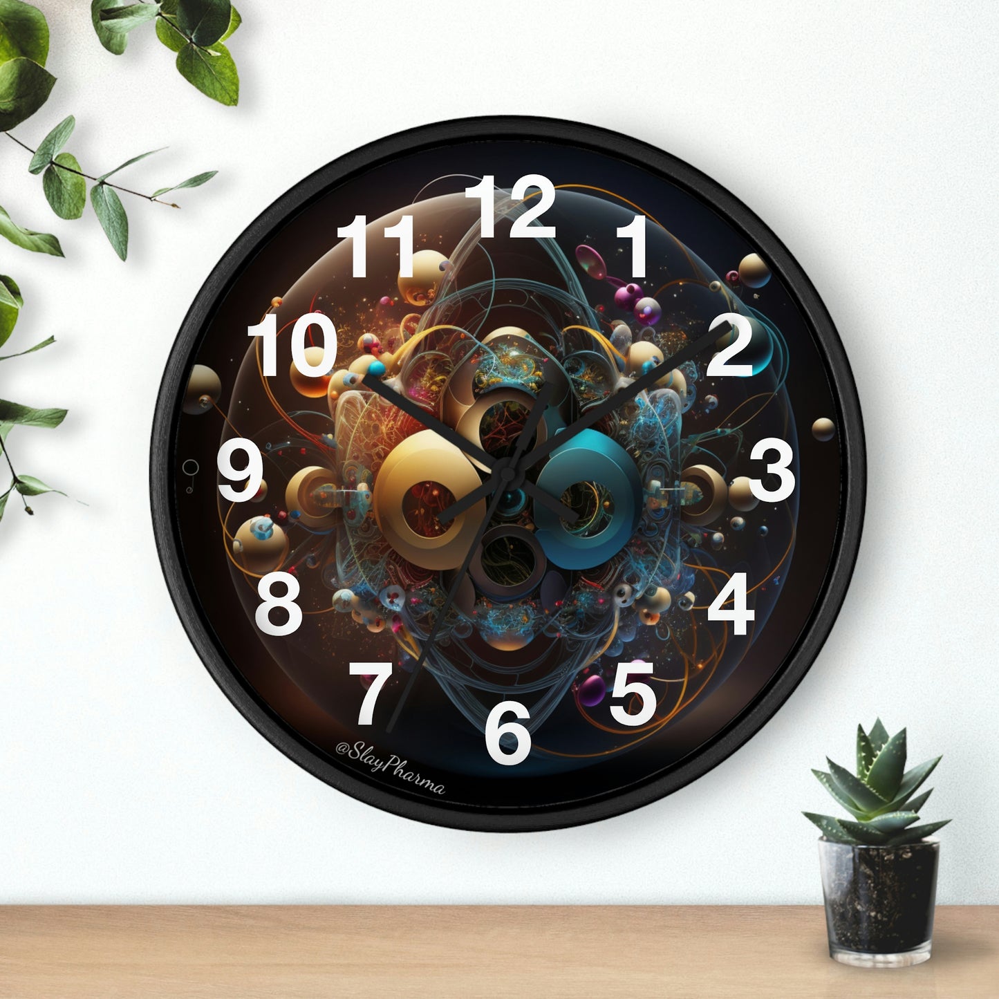 Atomic Wall Clock #4 w/ numbers