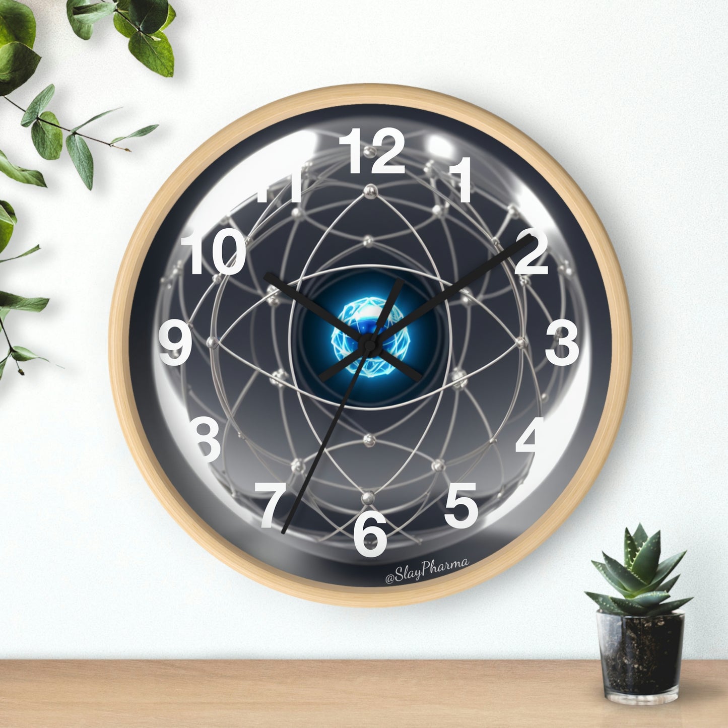 Atomic Wall Clock #2 numbers