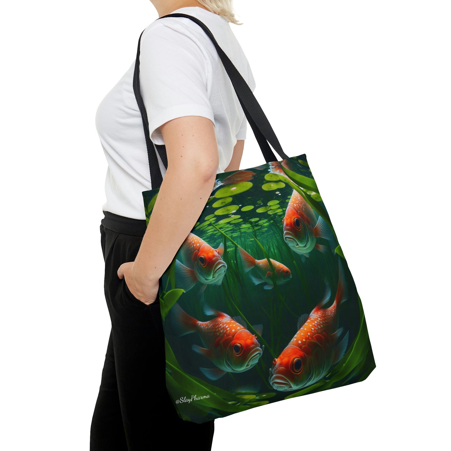 "Don't Play Koi with Me" Tote Bag