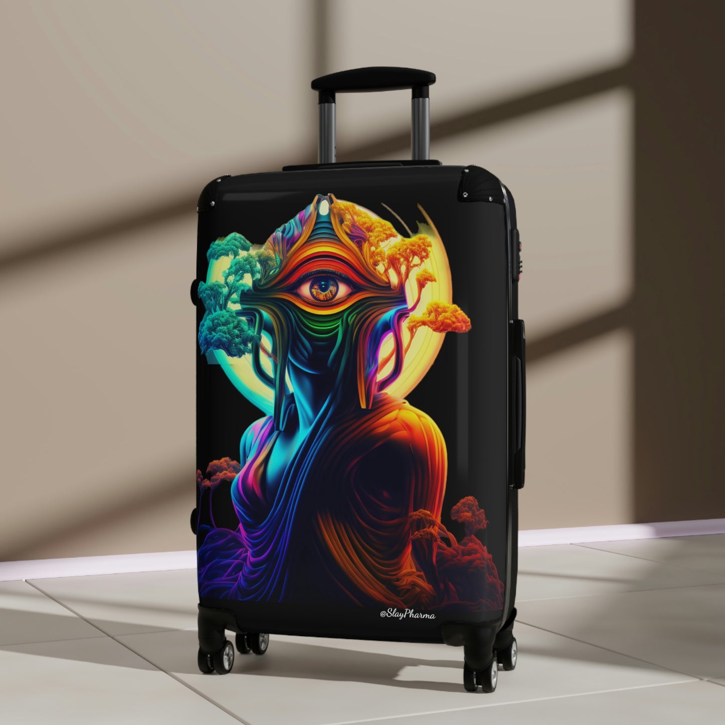 "I Become What I Might Be" Suitcase