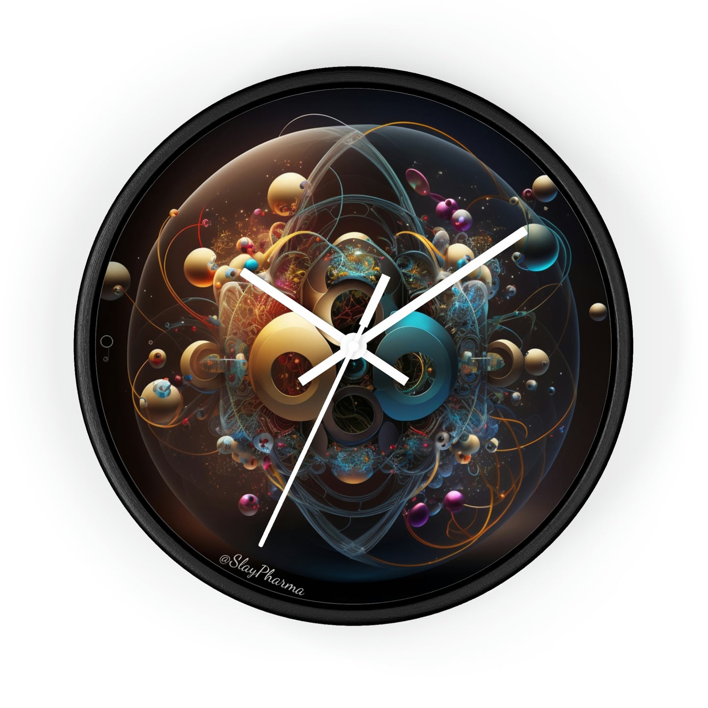 Atomic Wall Clock #4 no marks