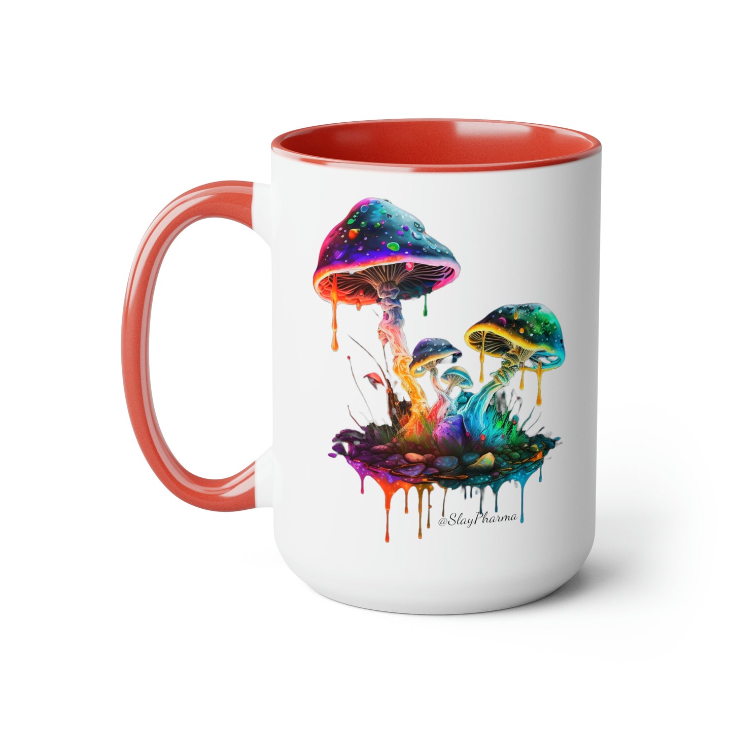 "Dripping with Potential" Mushroom Coffee Mug, 15oz