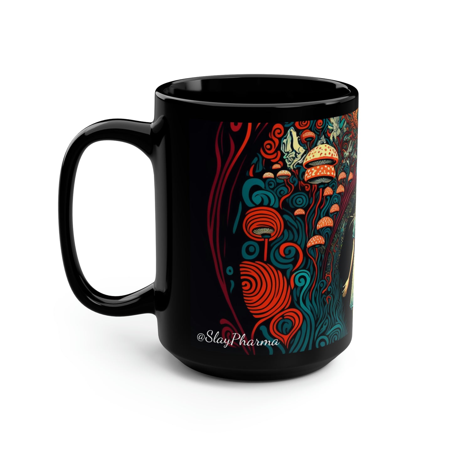 Alice Magic Mushroom Mug, 15oz