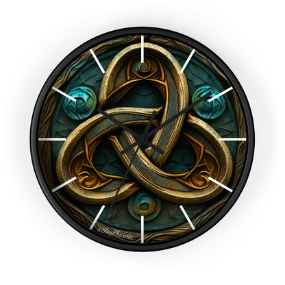 Trinity Wall Clock #2 w/ lines