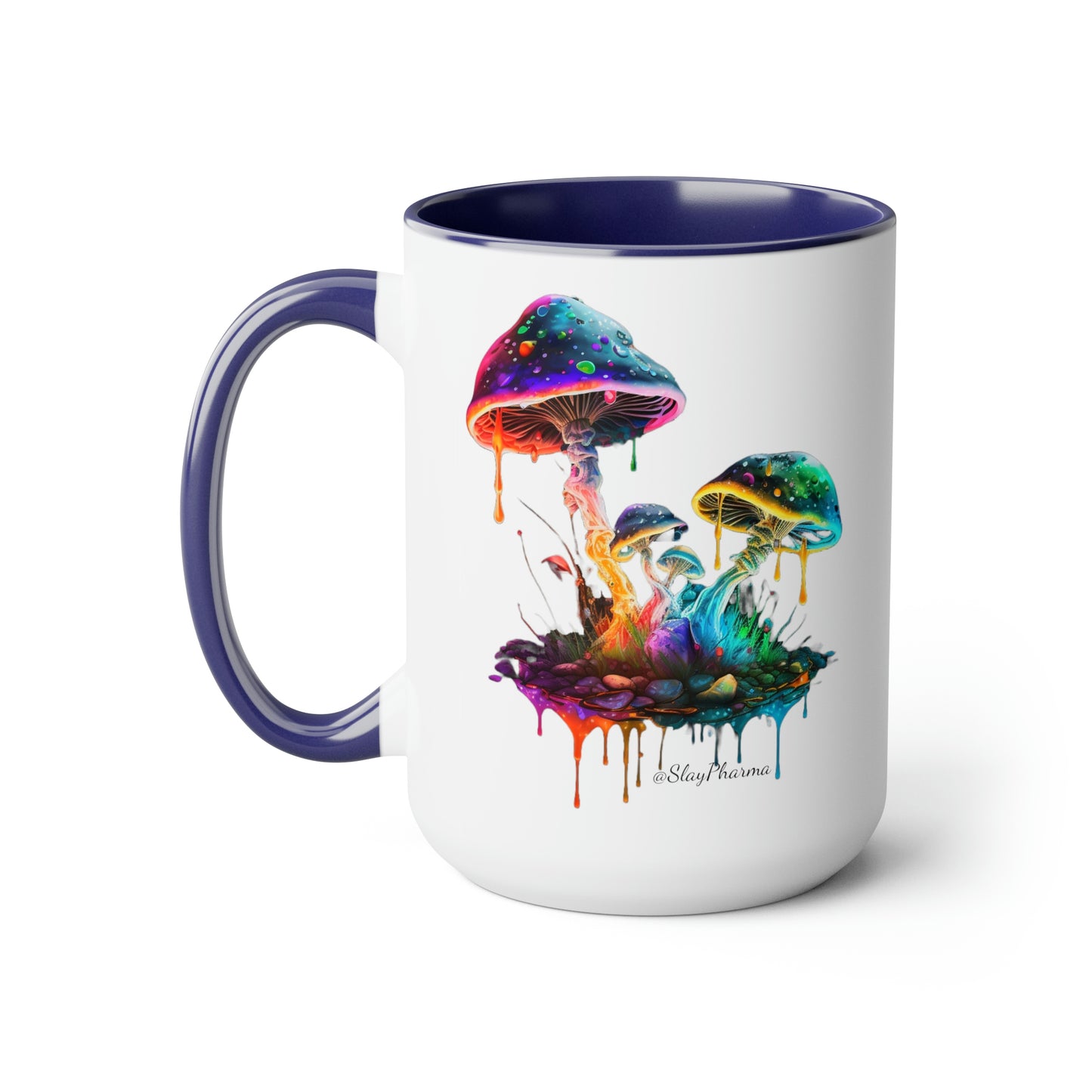 "Dripping with Potential" Mushroom Coffee Mug, 15oz