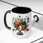 Tree of Infinite Possibility Mushroom Coffee Mug, 15oz