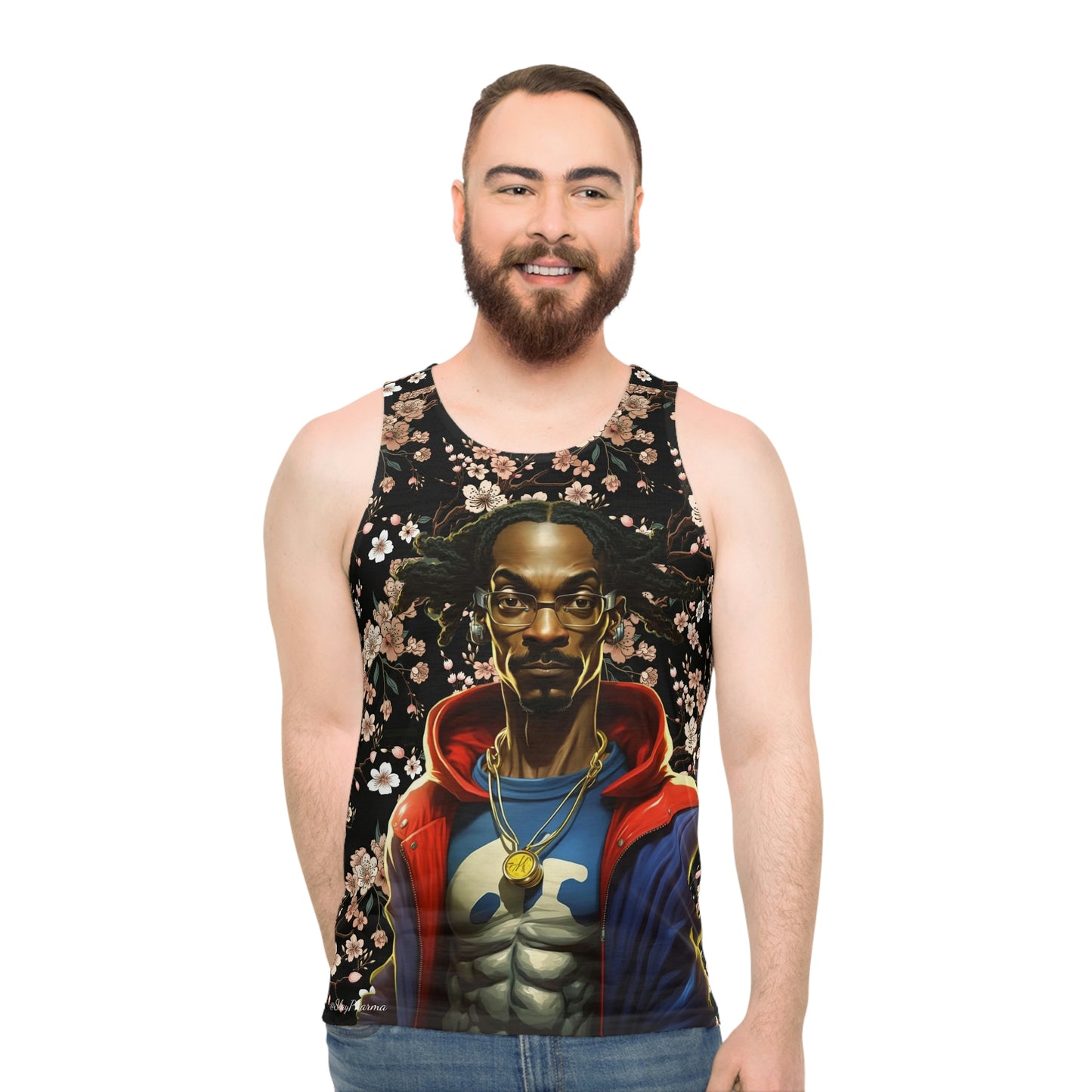 Snoop Dogg Cherry Blossom Tank Top