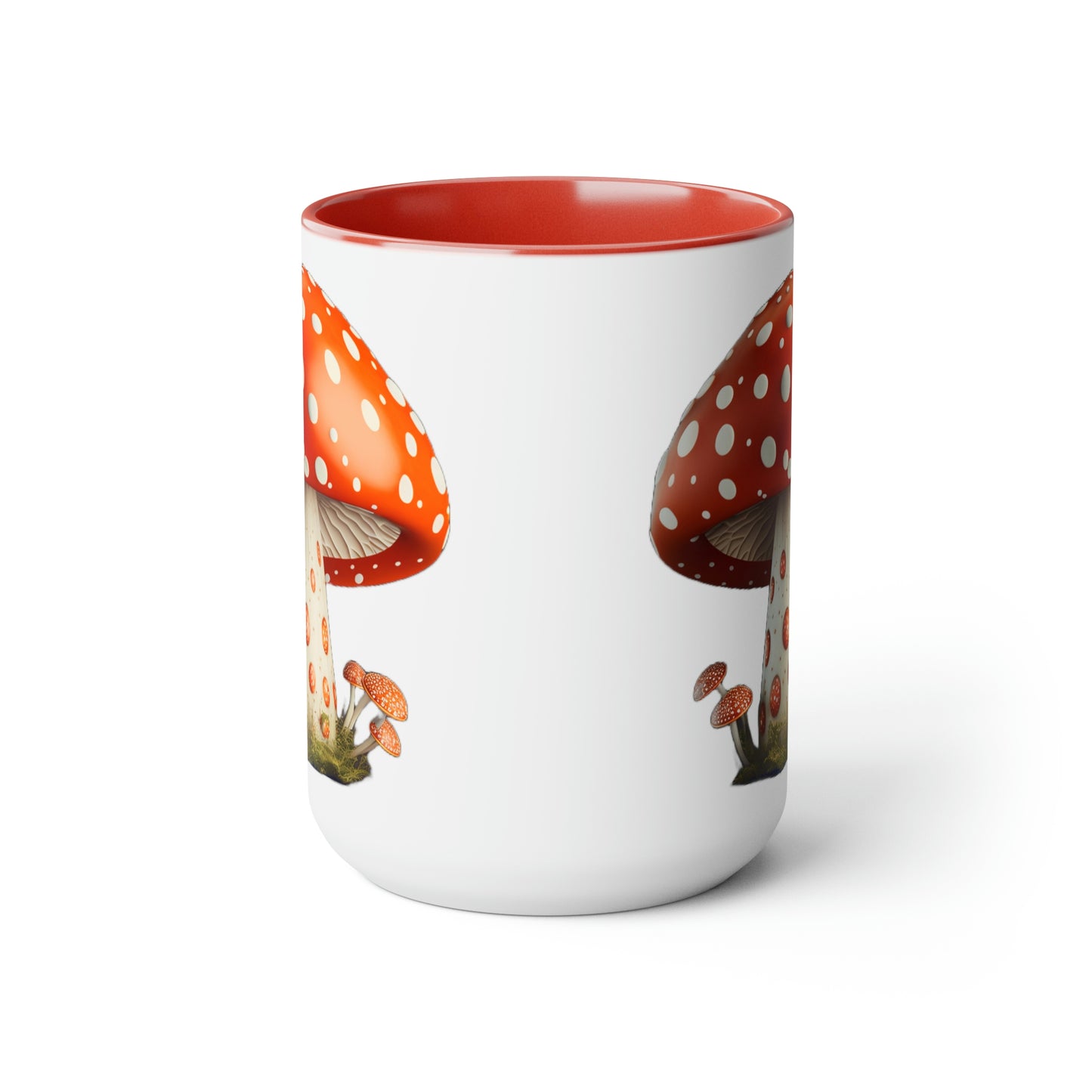 Amanita-Mushroom Coffee Mug, 15oz