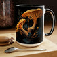 Golden Chanterelle Mushroom Coffee Mug, 15oz