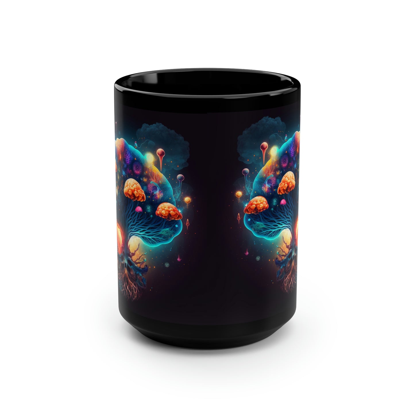 Mushroom Magic Mug #2, 15oz