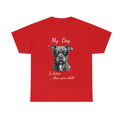 Pitbulls are better than kids Festival T-Shirt