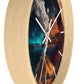 Duality Wall Clock #3 w/ lines