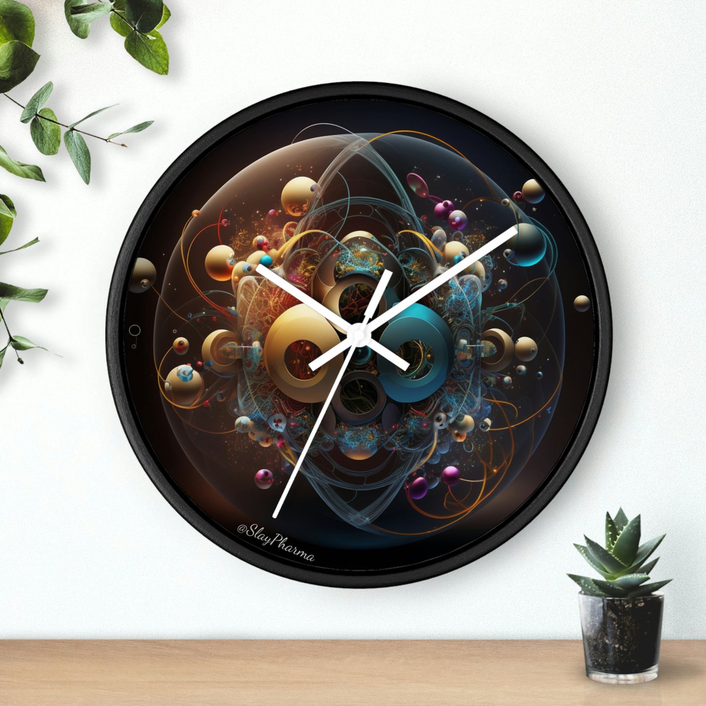 Atomic Wall Clock #4 no marks