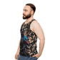 Mystic Samurai Cherry Blossom Tank Top